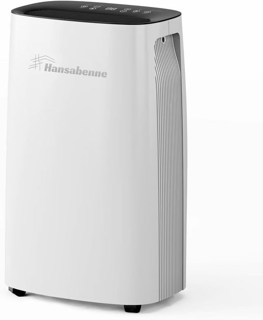 70-Pints Dehumidifier for Basements - 4500 Sq. Ft. Dehumidifier with Auto or Manual Drainage - Compact Dehumidifier with Intelligent Humidity Control | Auto Defrost | Dry Clothes for Home