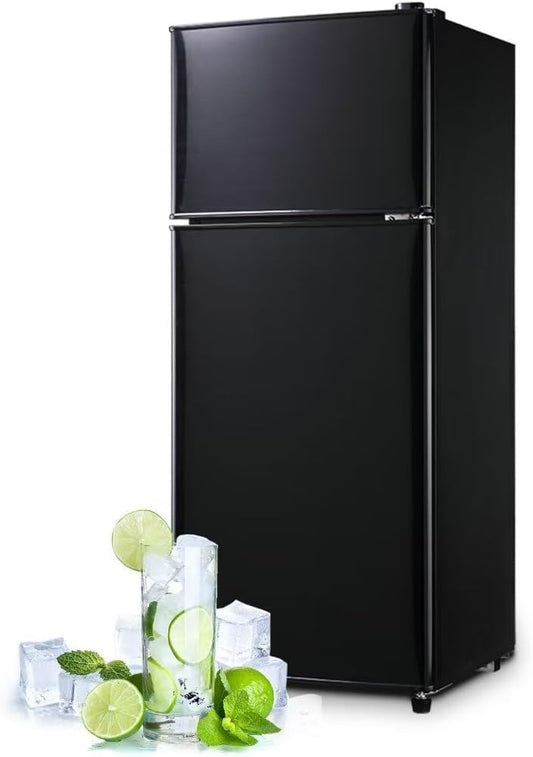 FLS-80-BLACK Refrigerator, Black