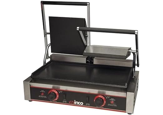 Winco ESG-2 Sandwich Grill, electric, countertop double