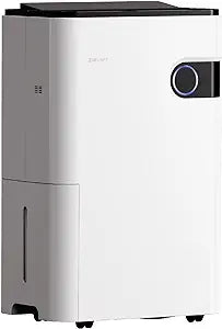 Dehumidifier Home Moisture LED Quiet Humidity Control,4500 SqFt 50 Pint,Large Water Tank,Auto Off,Child Lock,Energy Saving,3 Modes,Household Commercial Dehumidifiers for Basements,Bathroom