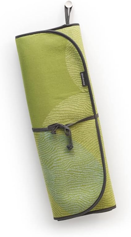 Brabantia 6 Layer Roll-Out Foldable Ironing Blanket (Calm Green) 26 x 47 Instant Ironing Board Surface with Protective Base, Ideal for Travel, RVs, Condos