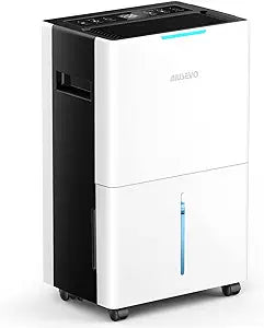 1500 Sq.ft Dehumidifier for Basement and Bedroom, Aiusevo 22 Pint Dehumidifiers for Home, Auto and Manual Drainage, Intelligent Humidity Control, 3 Operation Modes, Ideal for Room, Bathroom, RV