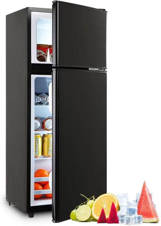 FLS-80-BLACK Refrigerator, Black