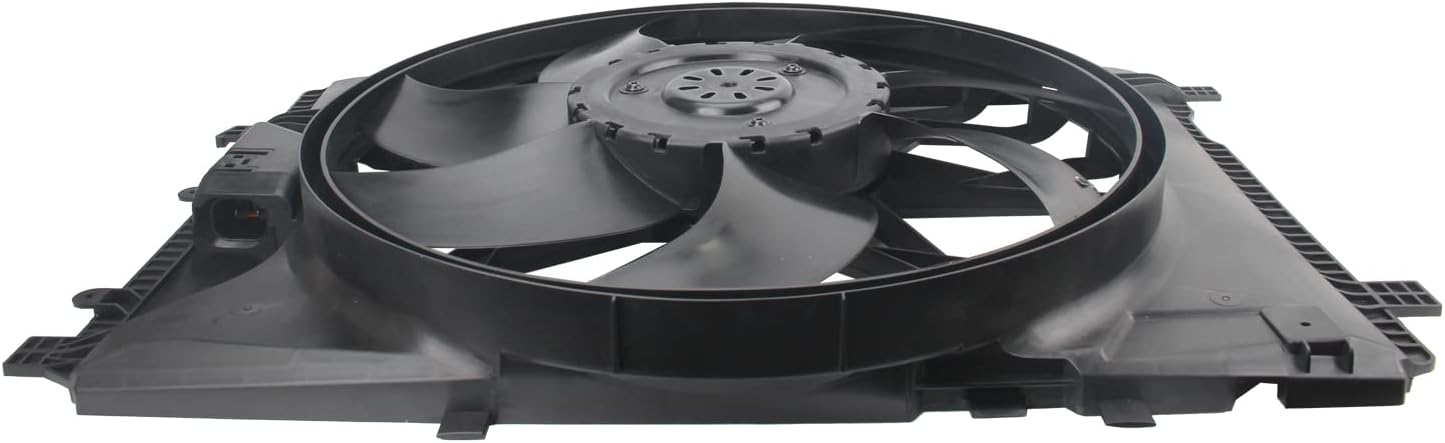 AUTOKAY Radiator Cooling Fan, Radiator Fan 47443 for Mercedes-Benz C350 C300 C250 CLS400 E350 E400 SL450 SL400 2012-2015