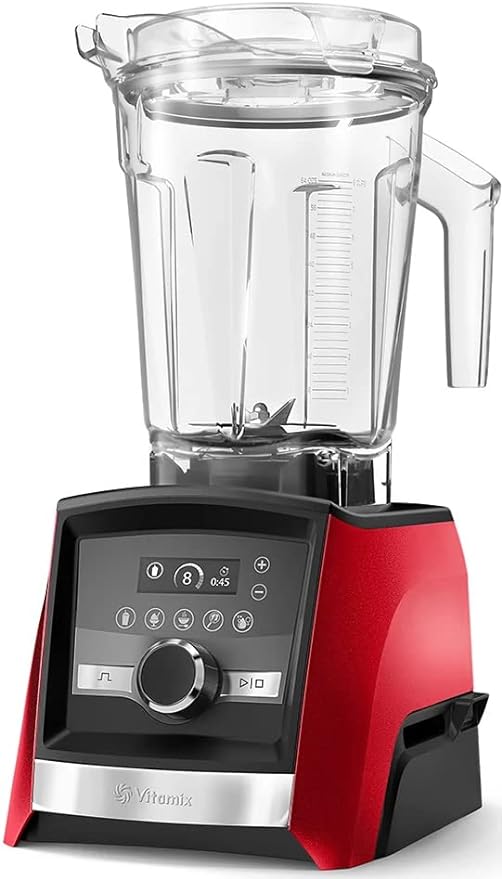 Vitamix Ascent 3500 & Food Processor Bundle Candy Apple Red