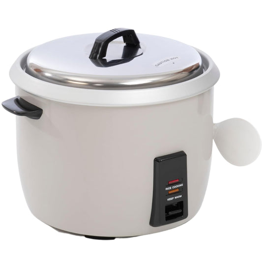 FSE RC-E50 Heavy-Duty Economy Rice Cooker, 50-Cup Capacity, Plastic Oversized Fork