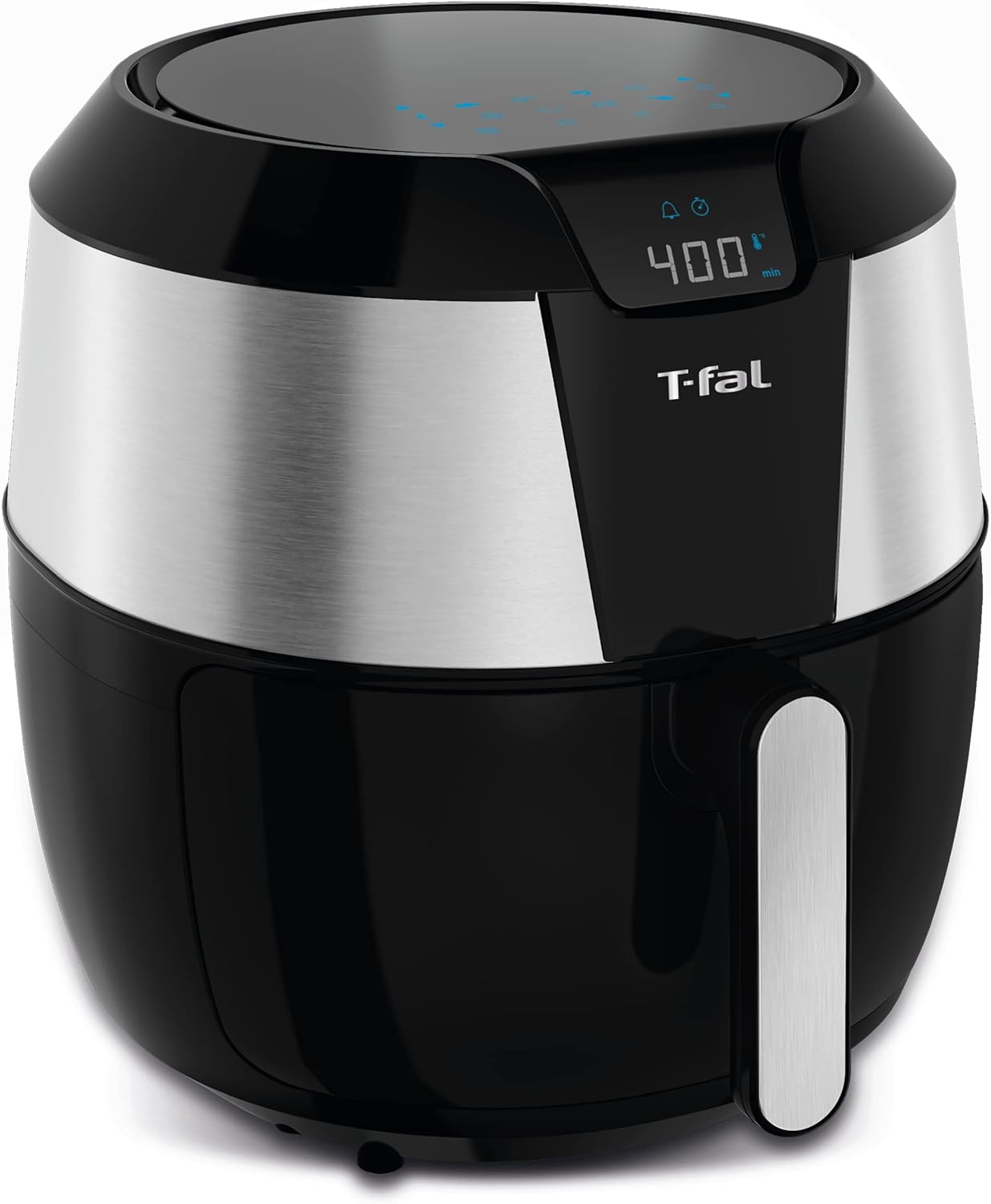 T-fal Easy Fry XXL Air Fryer & Grill Combo with One-Touch Screen, 8 Preset Programs, 5.9 quarts, Black & Stainless Steel