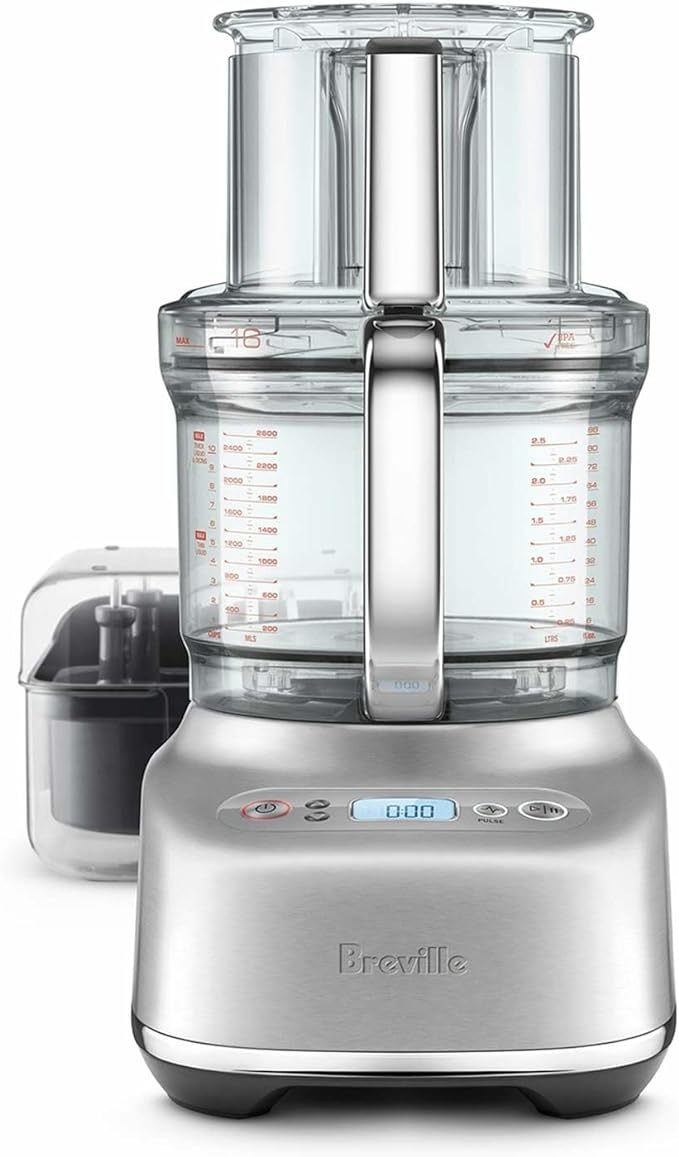 Breville 16-Cup Sous Chef Food Processor, Stainless Steel