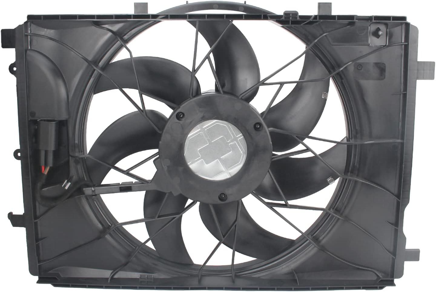 AUTOKAY Radiator Cooling Fan, Radiator Fan 47443 for Mercedes-Benz C350 C300 C250 CLS400 E350 E400 SL450 SL400 2012-2015