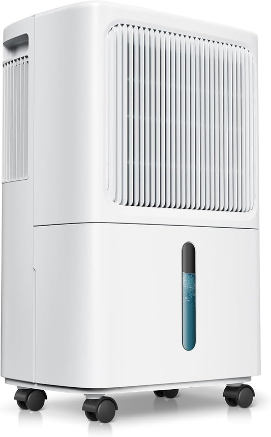 2500 Sq.ft Dehumidifiers for Home and Basement, 31 Pint Dehumidifier with Drain Hose, Intelligent Humidity Control, 3 Operation Modes,24HR Timer,Auto Defrost, Ideal for Large RV, Bathroom, Bedroom