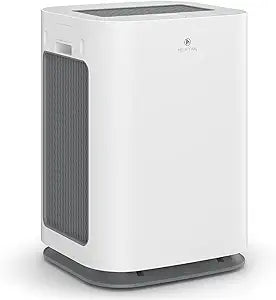 Medify MA-125 Air Purifier with True HEPA H14 Filter | 4,102 ft² Coverage in 1hr for Smoke, Wildfires, Odors, Pollen, Pets | Quiet 99.9% Removal to 0.1 Microns | White, 1-Pack