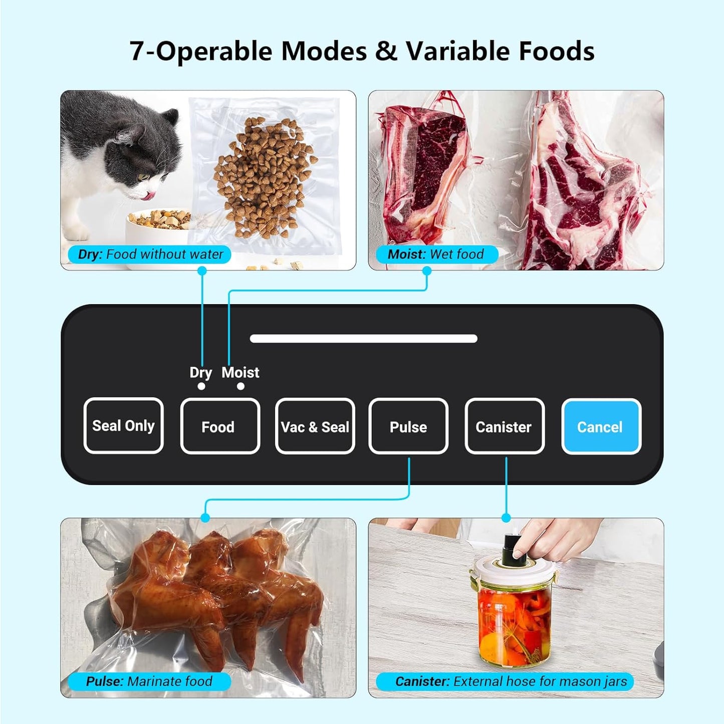 INKBIRD Food Sealer Vacuum Sealer Machine (Vacuum Sealer)