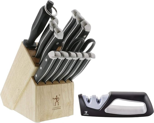 Henckels Statement 15-pc Knife Block Set with sharpener