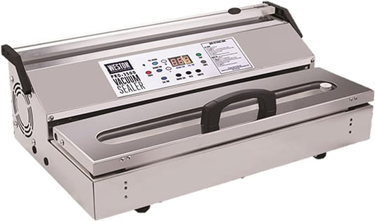 Weston 65-0901-w Pro-3500 Commercial Grade Vacuum Sealer, 15" bar, Stainless Steel