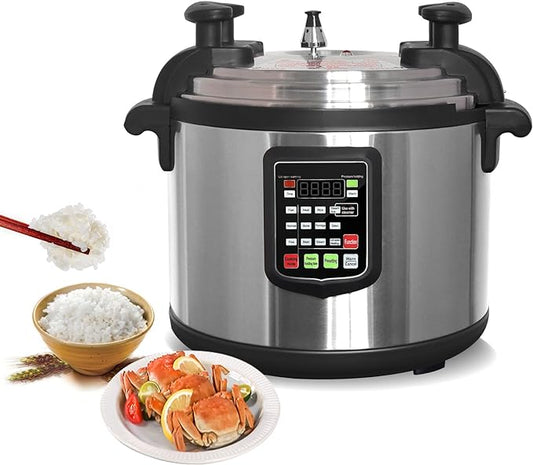 Kolice Commercial 220V Multi-Function Pressure Cooker,Multi Cooker With Non-stick Inner Pot, 21L (22 QT),3000W,For Hotel Restaurant Party and Household Kitchen