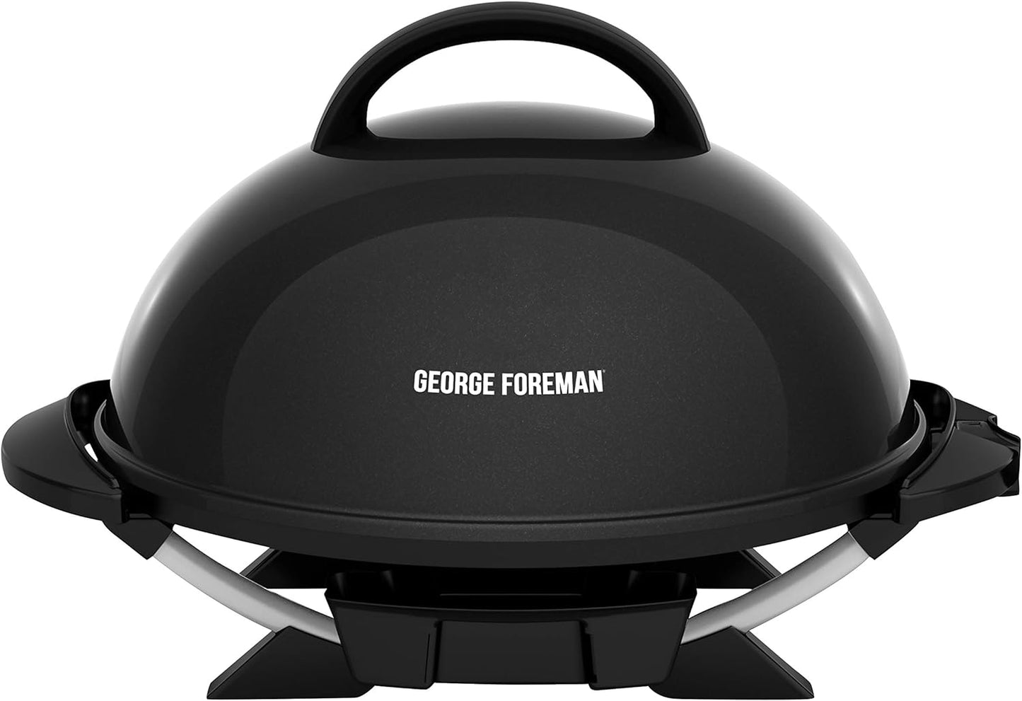 George Foreman GIO2000BK Indoor/Outdoor Electric Grill, 15-Serving, black