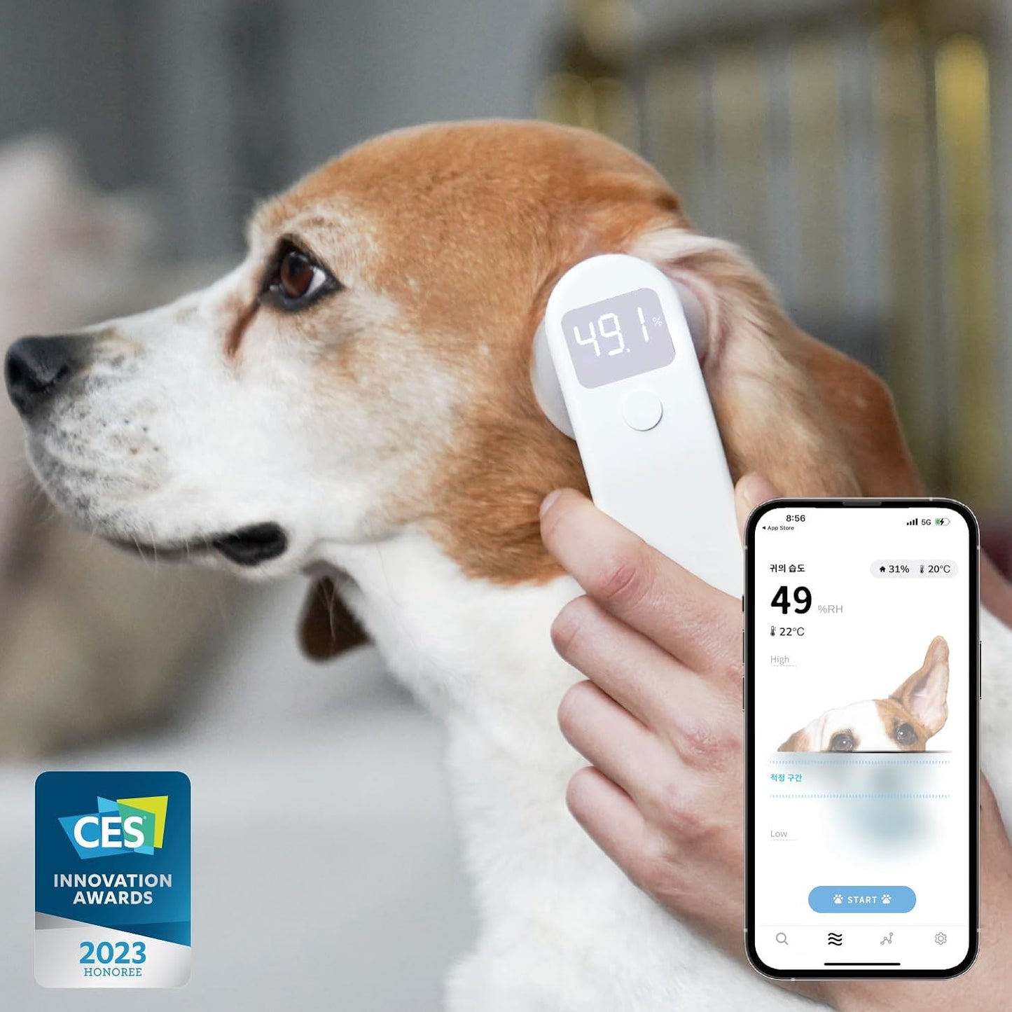 DearBuds PE Pro: Ear health care device for Pets, ear dryer, ear dehumidifier