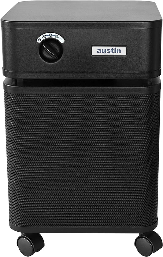 Austin Air Healthmate - High-Efficiency HEPA Air Purifier for Allergies, Dust, and Odors, Enhance Your Indoor Air Quality, Black