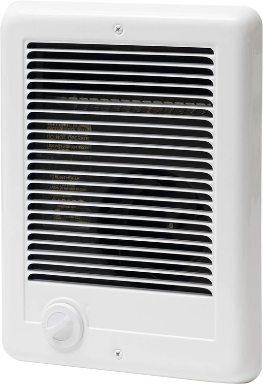 Cadet Com-Pak Electric Wall Heater Complete Unit with Thermostat (Model: CSC151TW, Part: 67509), 5120 BTU, 120 Volt, 1500 Watt, White