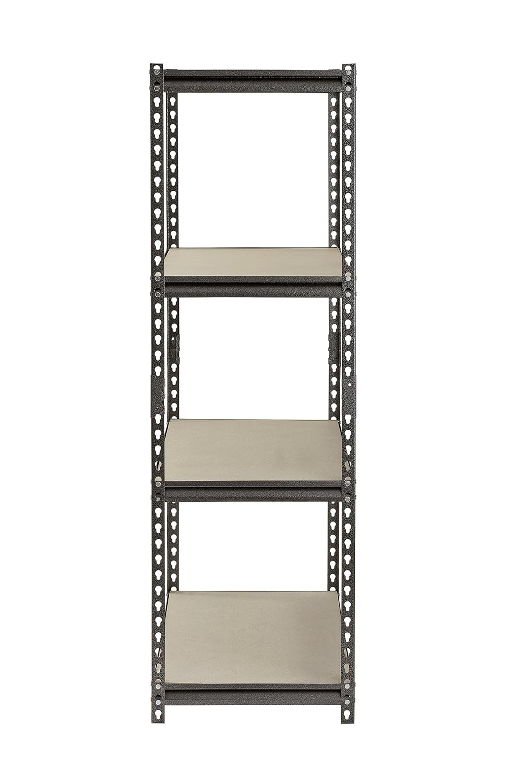 Muscle Rack UR361860PB4P-SV Silver Vein Steel Storage Rack, 4 Adjustable Shelves, 3200 lb. Capacity, 60" Height x 36" Width x 18" Depth