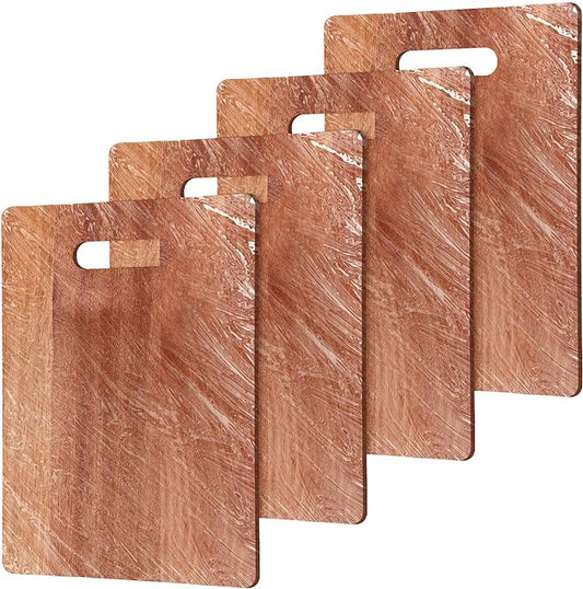 18 Pack Bulk Cutting Board Plain Large Cutting Board Set Chopping Board with Handles Blanks Laser Engraving Cutting Board for Customized, Personalized Engraving Gifts (14''x11'',Walnut)